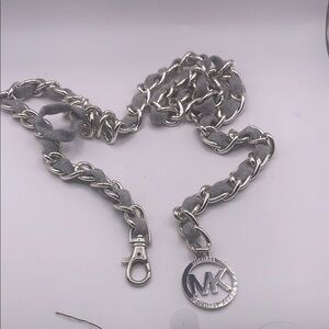 Michael Kors Silver and Gray Chain